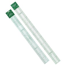 유니크 그레이딩자 50cm G-001 + 60cm G-002 세트, 그린, 1세트