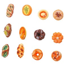 Mungudam 歐風烘焙坊迷你磁鐵12件組, 混合顏色