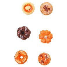 Mungudam 歐式烘焙迷你磁鐵6件組 B款, 混色