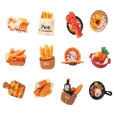 Mungudam 西餐迷你磁鐵12件組, 混合色