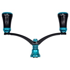 하이텐 국궁 98SP 브이2 스피닝릴 전용 튜닝 더블핸들, 에메랄드블랙, 1개