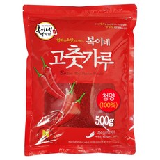 복이네먹거리 중국산 아주매운 김치용 100% 청양 고춧가루, 500g, 1개