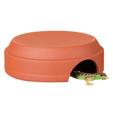 Lanboer 爬蟲類陶瓷躲避屋 S, 磚色, 1個
