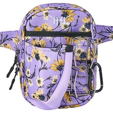 if flying 公園高爾夫專用腰包, 1個, 紫色花朵