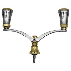 하이텐 국궁 98SP 브이2 스피닝릴 전용 튜닝 더블핸들, 골드실버, 1개