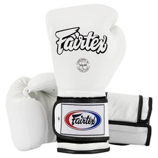 Fairtex BGV9墨西哥風格拳擊手套, 白色, 1套