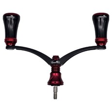 HEIGHTEN 國弓 98SP V2 紡車捲線器專用改裝雙把手, 1個, 黑紅