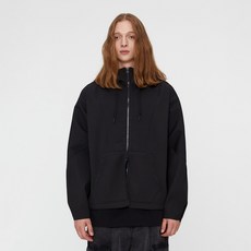 ILCORSO 男款褶皺連帽拉鍊