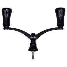 HEIGHTEN 國弓 98SP V2 紡車捲線器專用改裝雙把手, 1個, 全黑