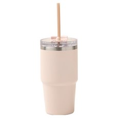 모던하우스 TO GO 휴대하기 편리한 투웨이 리드 텀블러, 1개, 600ml, 베이지