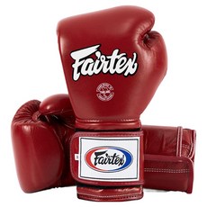 Fairtex BGV9墨西哥風格拳擊手套, 紅色, 1套
