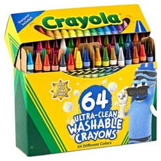 Crayola 繪兒樂 可水洗超潔淨蠟筆, 1個