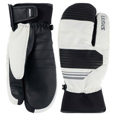 韓國 LUDiS 舒適貼合自由式滑雪/滑雪板三指防寒手套 雙手穿戴組 LUP01UG09, 1套, COCONUT