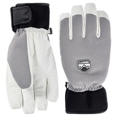 韓國 LUDiS 舒適貼合 NE彈性纖維 滑雪 滑雪板 OZ 防寒手套 雙手配戴組 LUP01UG08, 1套, 灰色