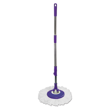 WHOLE HEIGHT 闔樂泰 變形金剛魔力拖 拖把桿組 含布盤, 1組