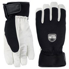 韓國 LUDiS 舒適貼合 NE彈性纖維 滑雪 滑雪板 OZ 防寒手套 雙手配戴組 LUP01UG08, 1套, 黑色