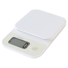 dretec 日本小窩速量型廚房電子料理秤 1g/1kg 日文按鍵 KS-615WT 白色, 1個