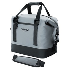 namu 肩背托特軟式保冷袋, 1個, 石灰色, 20L