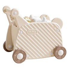 Inhe 英禾 小團團收納車 組合一, 1層, 白色