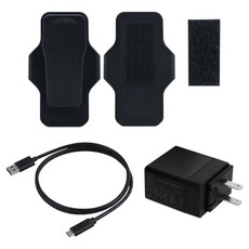 Transcend 創見 DrivePro Body 360度旋轉背夾/魔鬼氈背夾配件組 DPB40專用, 1組, TS-DBK8