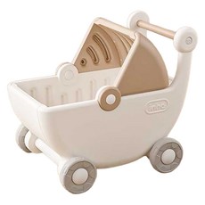 lilikoko 哩哩摳摳 搖籃玩具收納車 組合一, 1層, 白色