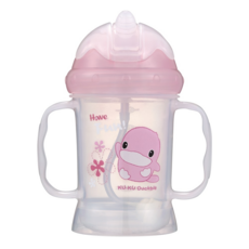 KU.KU Duckbill 酷咕鴨 神奇喝水杯, 粉色, 220ml, 1個
