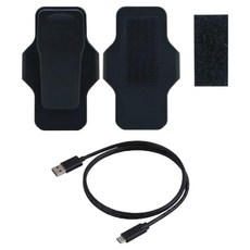 Transcend 創見 DrivePro Body 360度旋轉背夾/魔鬼氈背夾配件組 DPB10C專用, 1組, TS-DBK6