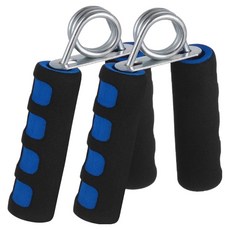 AHOYE A型手肌力訓練握力器/手力鍛練器, 黑色, 2個