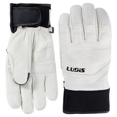 루디스 스노우프로 스키 보드 오지 방한 가죽 장갑 양손착용 세트 LUP01MG08, WHITE, 1세트