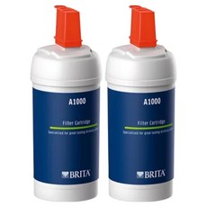 BRITA 廚下式長效型濾水器濾芯, A1000, 2個
