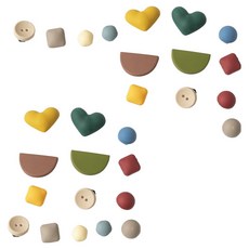 크블랑스 패션 슬리퍼 꾸미기 고급 파츠 14p x 2세트