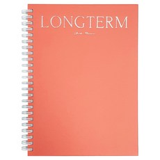PLEPIC 長期檢查萬年型計畫本, 1個, 蜜桃色