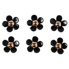 Keublancs 時尚拖鞋裝飾高級配件6件組