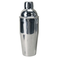 居家好生活 不鏽鋼雪克杯 搖搖杯 調酒器 雞尾酒 搖酒杯 調酒用具 H0063 750ml, 1個, 銀色