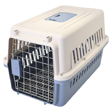 寵物航空運輸箱 1號, 1個, 海岩藍