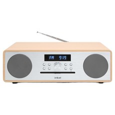 인켈 CD플레이어 겸 블루투스 오디오 스피커, IK-A370CD, Oak