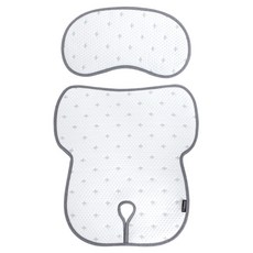 Manito Duralon 冰感嬰幼兒汽車座椅, 1個, 交叉