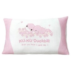 KU.KU Duckbill 酷咕鴨 俏皮初生枕, 粉色, 1個