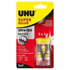 UHU UHU超級迷你膠, 3個