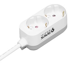 SaveS 延長線, 1個, 白色