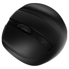 DELUX 雙模垂直靜音光學滑鼠, 黑色, M618miniB