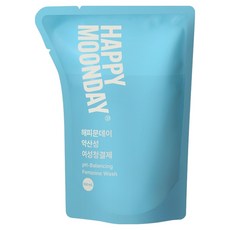 HappyMoonday 弱酸性女性私密處清潔液 補充包, 150ml, 1個
