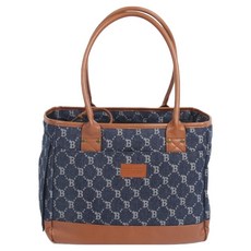 Blue Port 時尚單肩包, 牛仔藍, 1個