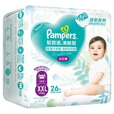 Pampers 幫寶適 原廠公司貨 清新幫拉拉褲/尿布 15kg以上, XXL, 26片