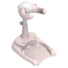 폴레드 허그베어 샤워 목욕 핸들 기저귀갈이대 + 스텝퍼 세트, 핑크, 1개