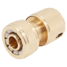 TRENY 銅製4分止水快速接頭, 金色