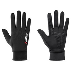 바코젤 남성용 터치 스포츠 등산 미끄럼방지 장갑 양손 세트, 블랙, 1세트 블랙, 1세트