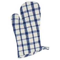 NOW 烘焙隔熱手套, 1個, 藍白格紋