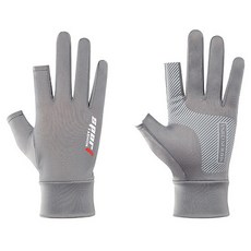 Bako-gel 女性運動登山防滑手指手套雙手組, 1套, 灰色