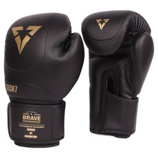 THEBRAVE T7 訓練拳擊手套 拳擊手套 左右一組, 1套, 霧面黑